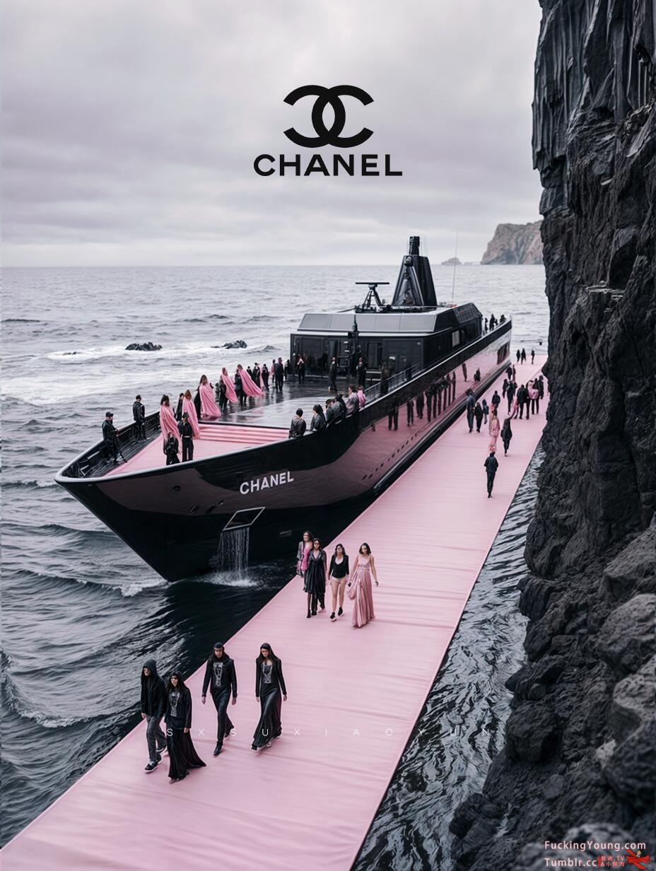 香奈儿“La Pausa号”的邮轮：black pink in your area！