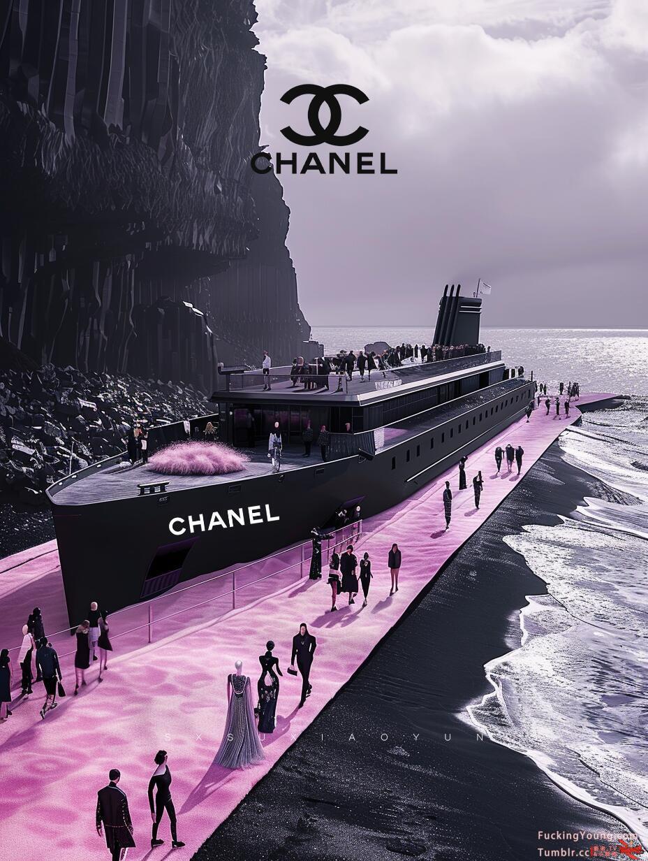 香奈儿“La Pausa号”的邮轮：black pink in your area！