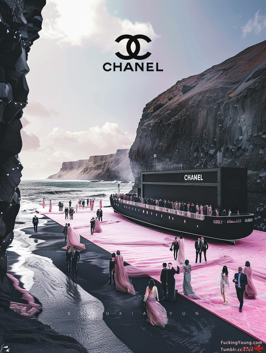 香奈儿“La Pausa号”的邮轮：black pink in your area！
