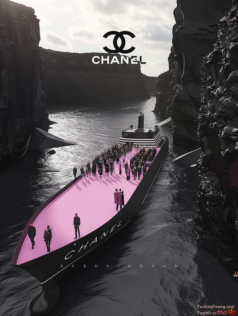 香奈儿“La Pausa号”的邮轮：black pink in your area！