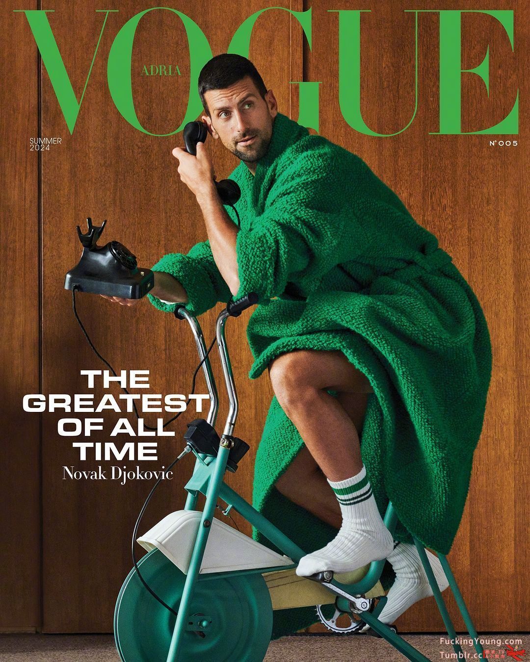 Vogue Adria Summer 2024 网坛巨星 Novak Djokovic