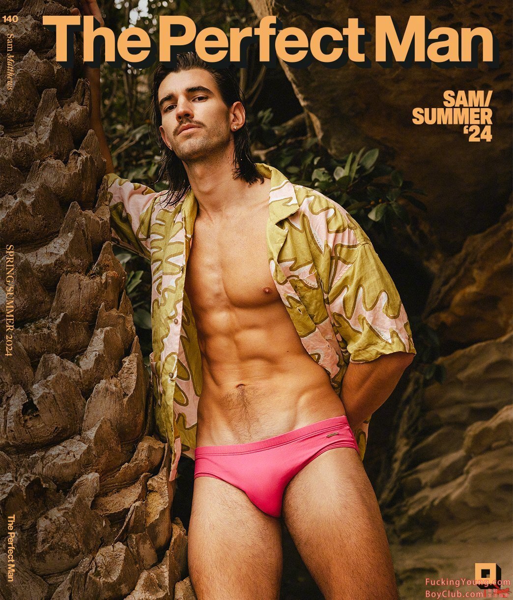 The Perfect Man Magazine 2024 男模Sam Matthews