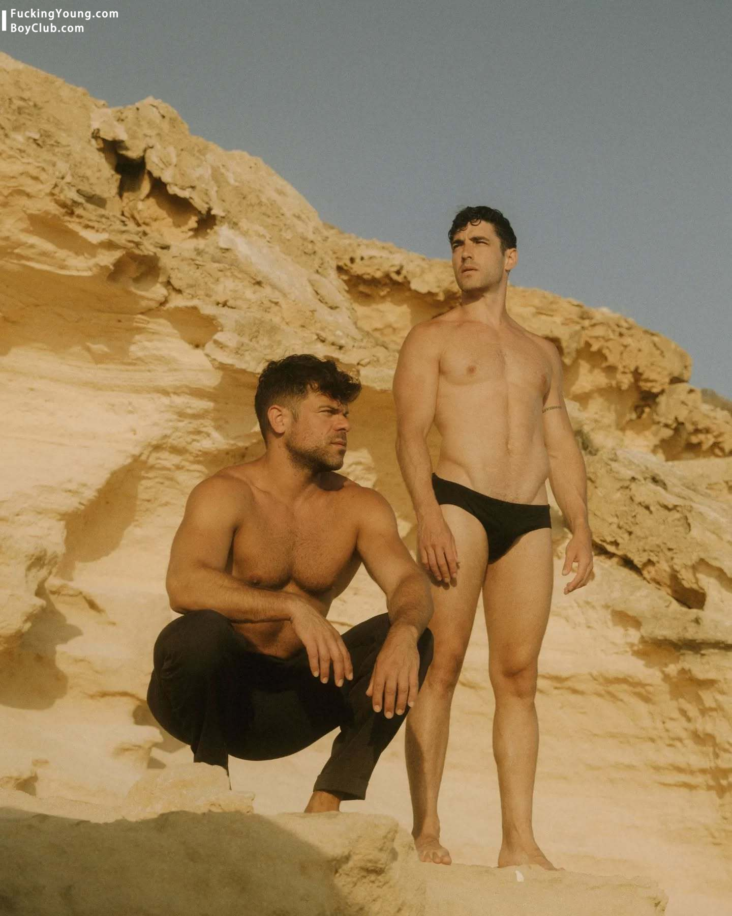 Gerard Mínguez与Ricky Merino一组写真