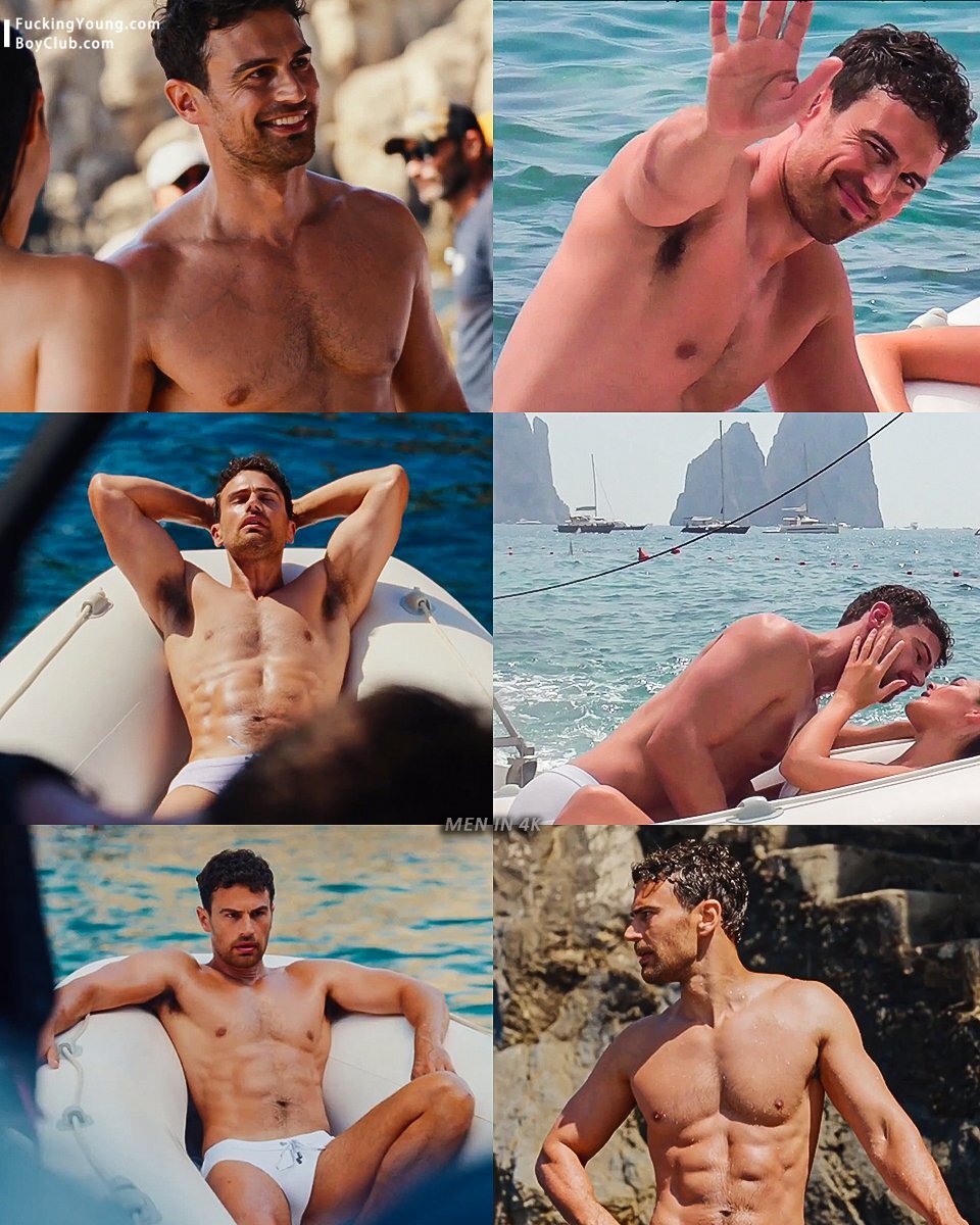 Theo James 为 Dolce & Gabbana Light Blue 宣传活动拍摄幕后花絮