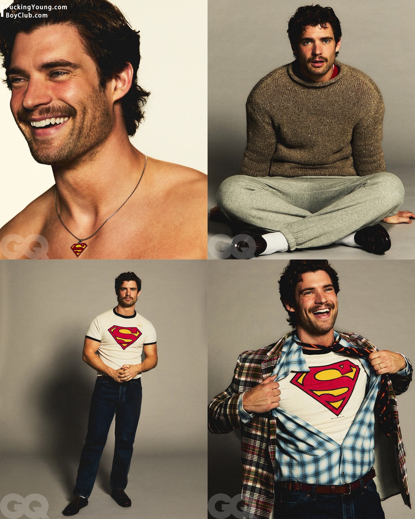 新超人David Corenswet for GQ Hype